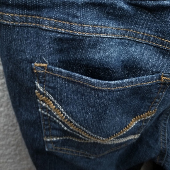 Natural Reflections Women's 4 Blue Bootcut Jeans 32.5" 30.75" 8.5" - Picture 9 of 11